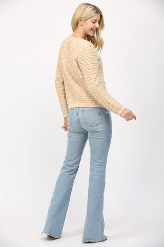 Love & Revenge Tweed Knit Cardigan - Premium clothing at Lonnys NY - Just $81! Shop Womens clothing now 