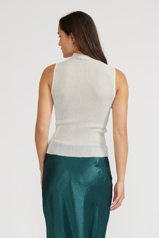 Lucy Paris Hilty Mockneck Tank