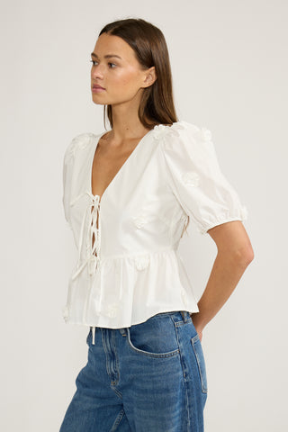 Lucy Paris Melanie Tie Top