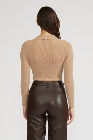 Lucy Paris Pacie Mockneck Shirt