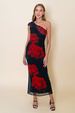 Madison Floral Maxi Dress