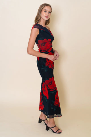 Madison Floral Maxi Dress