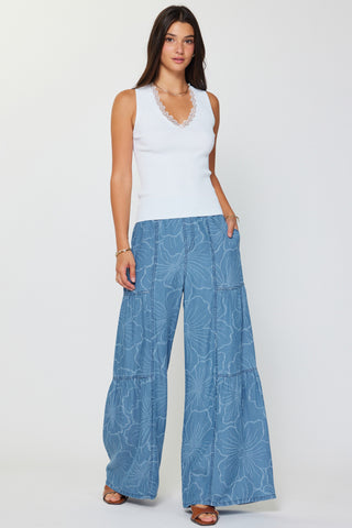 Madison Lace Neck Detail Tank