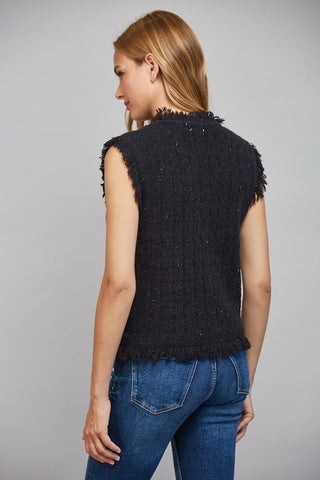 Madison Fringe Trimmed Vest