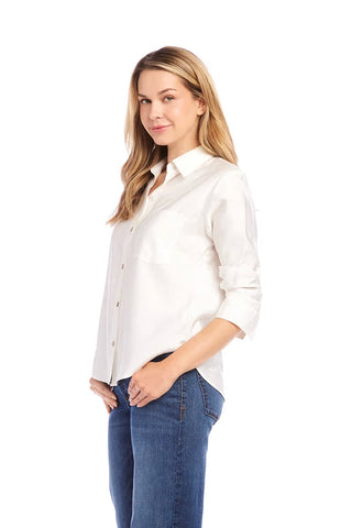 Madison Ruched Sleeve Blouse - Premium clothing at Lonnys NY - Just $162! Shop Womens clothing now 