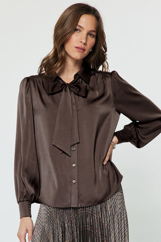 Madison Tie Neck Blouse
