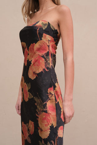 Madison Flower Tube Dress