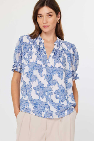 Madison Tier Sleeve Blouse - Premium clothing at Lonnys NY - Just $75! Shop Womens clothing now 