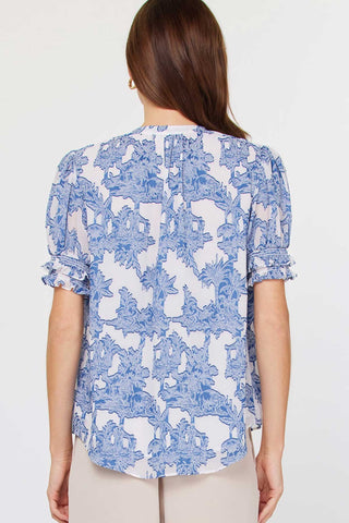 Madison Tier Sleeve Blouse - Premium clothing at Lonnys NY - Just $75! Shop Womens clothing now 
