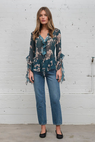 Madison Garden Chiffon Blouse