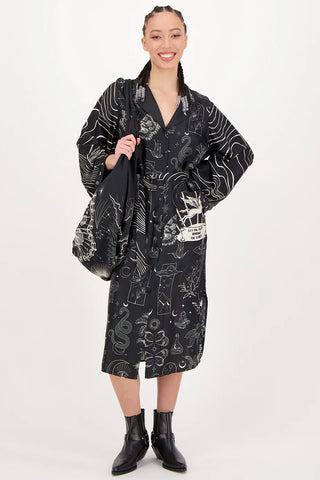 Me369 Nova Kimono Dress - Premium clothing at Lonnys NY - Just $395! Shop Womens clothing now 