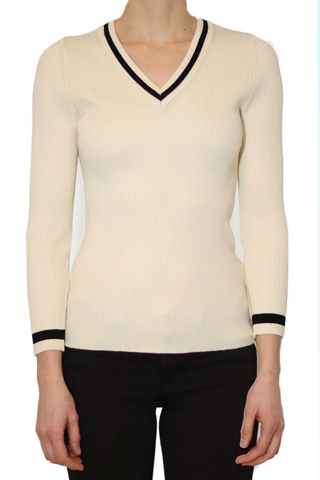 Lonnys Ribbed Pullover - Premium clothing at Lonnys NY - Just $98! Shop Womens clothing now 