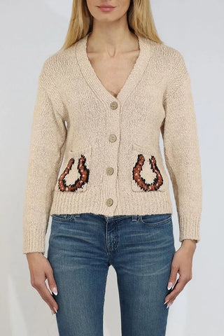 Metric Western Button Front Cardigan
