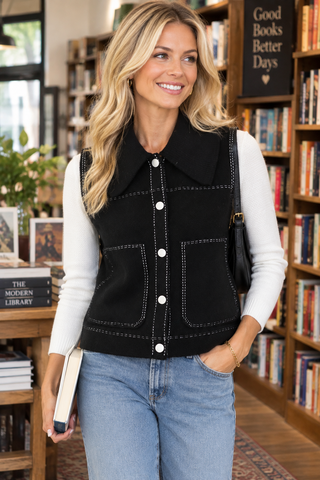 Metric Snap Front Vest