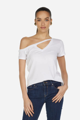 Michael Lauren Zire Keyhole Top - Premium clothing at Lonnys NY - Just $75! Shop Womens clothing now 
