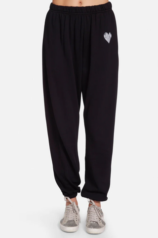 Michael Lauren VIPER HEART PRINT Sweatpants - Premium sweatpants at Lonnys NY - Just $97! Shop Womens clothing now 