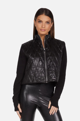 Michael Lauren Ezequiel Quilted Zip - Premium clothing at Lonnys NY - Just $198! Shop Womens clothing now 