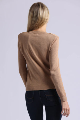 Minnie Rose Power Shoulder Long Sleeve
