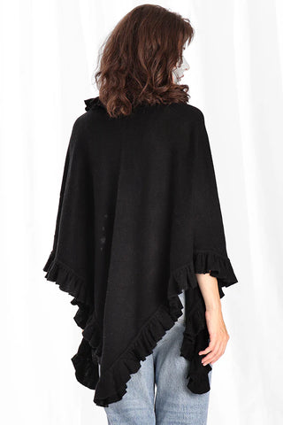 Minnie Rosh Cashmere Ruffle Shawl - Premium clothing at Lonnys NY - Just $348! Shop Womens clothing now 