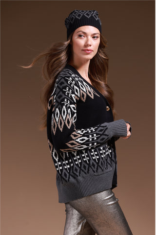 Minnie Rose Fair Isle Cardigan - Premium clothing at Lonnys NY - Just $357! Shop Womens clothing now 