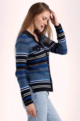 Minnie Rose Boxy Camp Cardigan