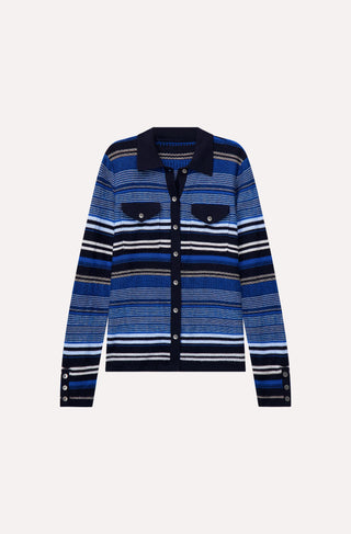 Minnie Rose Boxy Camp Cardigan