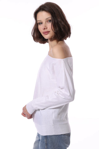 Minnie Rose Off the Shoulder Top - Premium clothing at Lonnys NY - Just $145! Shop Womens clothing now 