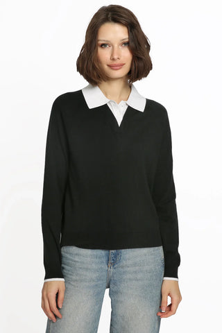 Minnie Rose Polo with Tipping - Premium clothing at Lonnys NY - Just $225! Shop Womens clothing now 