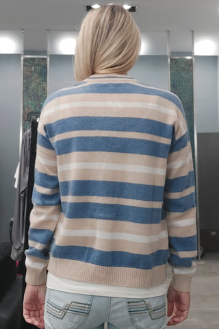 Minnie Rose Striped Cardigan - Premium clothing at Lonnys NY - Just $386! Shop Womens clothing now 