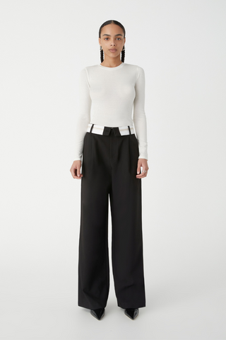 Misha OWEN Black Pants - Premium pants at Lonnys NY - Just $240! Shop Womens clothing now 