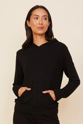 Monrow Kangaroo Pullover Hoodie - Premium clothing at Lonnys NY - Just $146! Shop Womens clothing now 