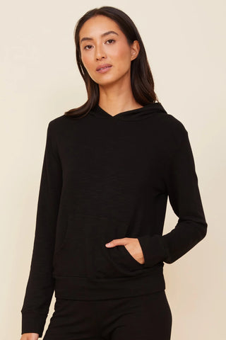 Monrow Kangaroo Pullover Hoodie - Premium clothing at Lonnys NY - Just $146! Shop Womens clothing now 