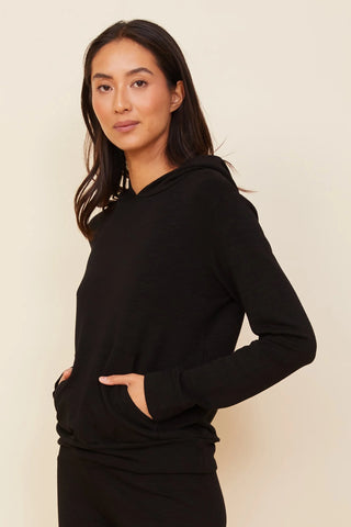 Monrow Kangaroo Pullover Hoodie - Premium clothing at Lonnys NY - Just $146! Shop Womens clothing now 