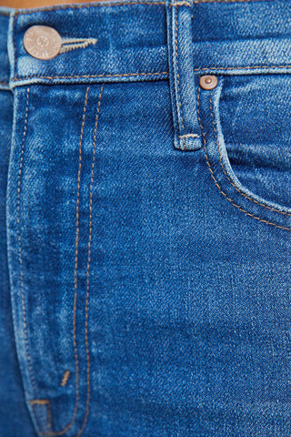 Mother Denim Mid Rise Smokin Double Sneak Jeans - Premium clothing at Lonnys NY - Just $238! Shop Womens clothing now 