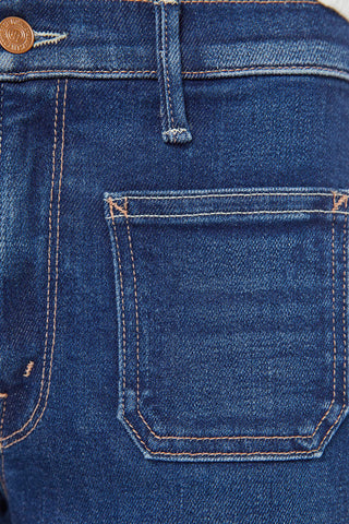 Mother Denim Patch Pocket Maven Ankle Jeans