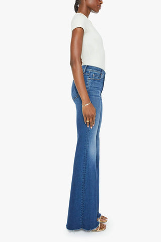 Mother Doozy Fray Jeans in Scorchin' Hot