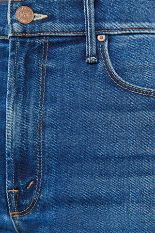 Mother Doozy Fray Jeans in Scorchin' Hot