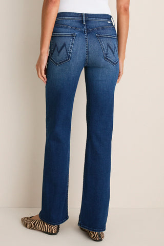 Mother The Kick It High Rise Straight Leg Jeans