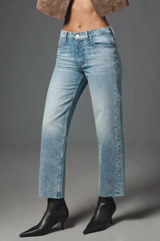 Mother Newbie Ankle Jeans - Wipeout