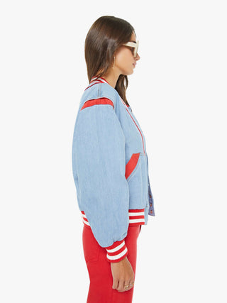 Mother Three Strikes Denim Jacket