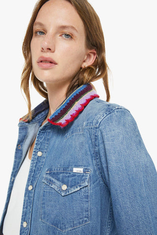 Mother Collar Club Exes Denim Shirt