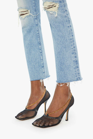 Mother Insider Flood Fray Jeans - Premium clothing at Lonnys NY - Just $288! Shop Womens clothing now 