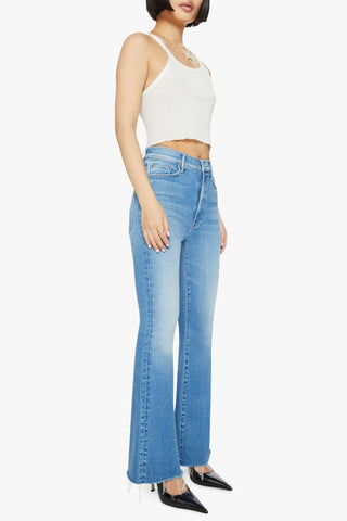 Mother Lil HW Weekender Fray Jeans - Premium clothing at Lonnys NY - Just $248! Shop Womens clothing now 