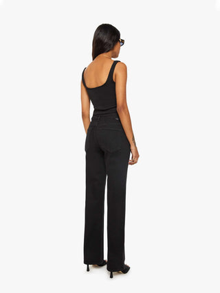 Mother Lil Kick It High Rise Straight Leg Jeans