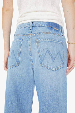 Mother Denim Lil Rerun Zip Sneak Jeans
