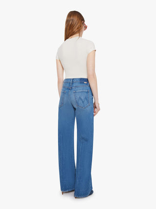 Mid Rise Lasso Sneak Jeans
