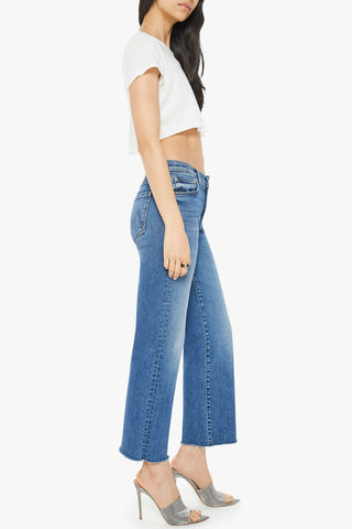 Mother Mid Rise Rambler Ankle Fray Jeans - Premium clothing at Lonnys NY - Just $258! Shop Womens clothing now 