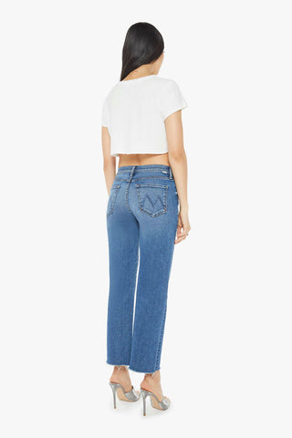 Mother Mid Rise Rambler Ankle Fray Jeans - Premium clothing at Lonnys NY - Just $258! Shop Womens clothing now 