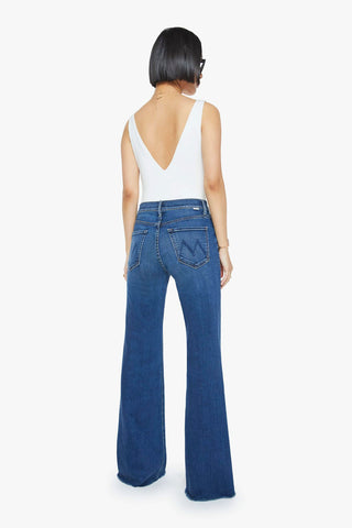 Mother Lil Doozy Fray Jeans in Scorchin' Hot