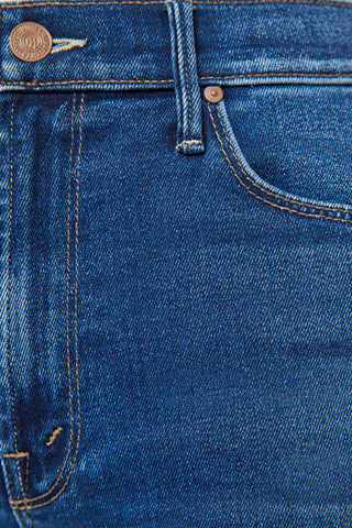 Mother Lil Doozy Fray Jeans in Scorchin' Hot